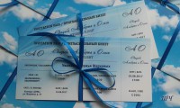 Приглашение Билет - Изготовление конвертов и приглашений "Nice Card", Екатеринбург.