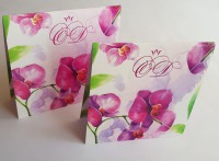 Приглашение Орхидея - Изготовление конвертов и приглашений "Nice Card", Екатеринбург.