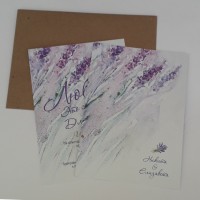 Приглашение Лаванда - Изготовление конвертов и приглашений "Nice Card", Екатеринбург.