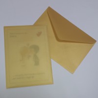 В ограниченной коллекции конверты А6 из золотой кальки! - Изготовление конвертов и приглашений "Nice Card", Екатеринбург.