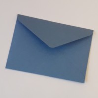 Голубой конверт А6
